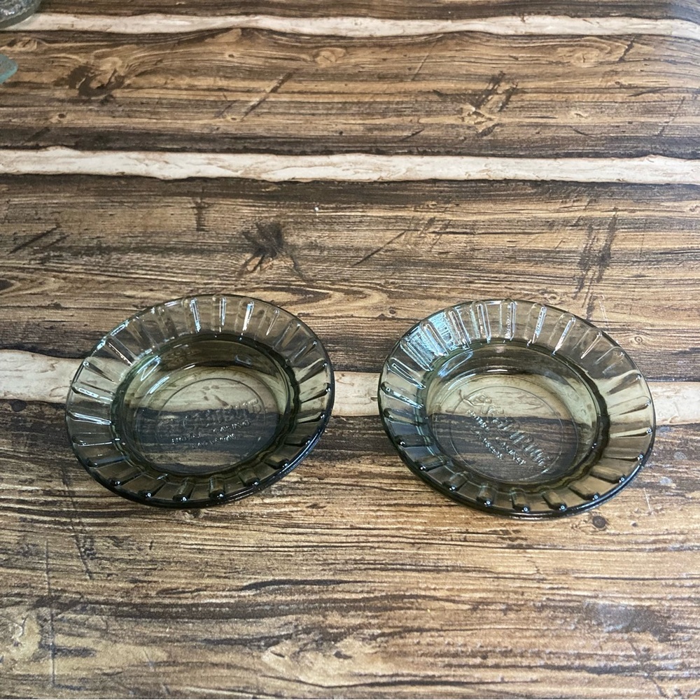 Vintage Excalibur hotel/casino ashtrays set of 2